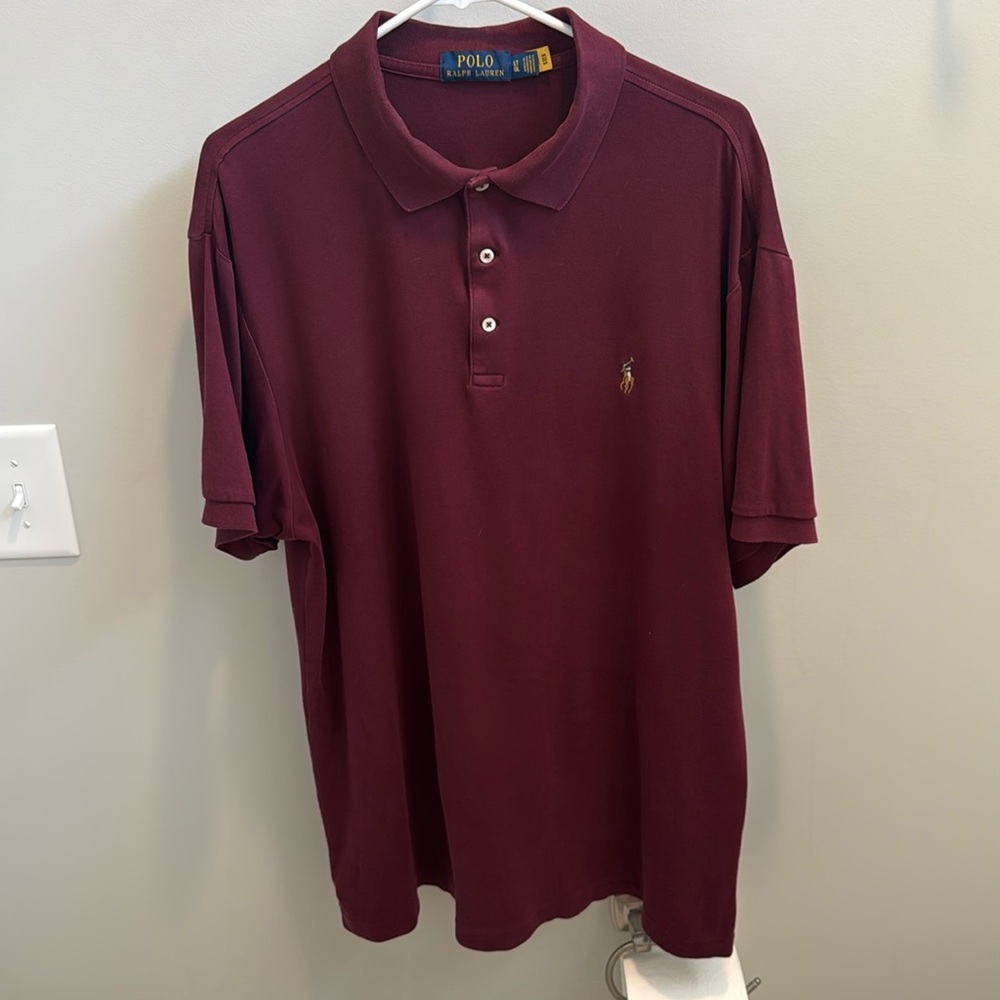 Men’s Ralph Lauren soft polo shirt size LT